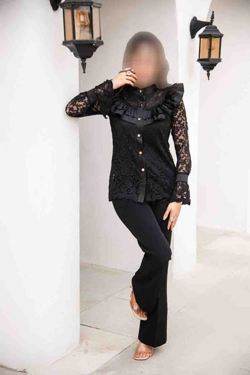  شومیز زنانه گیپوری مجلسی 