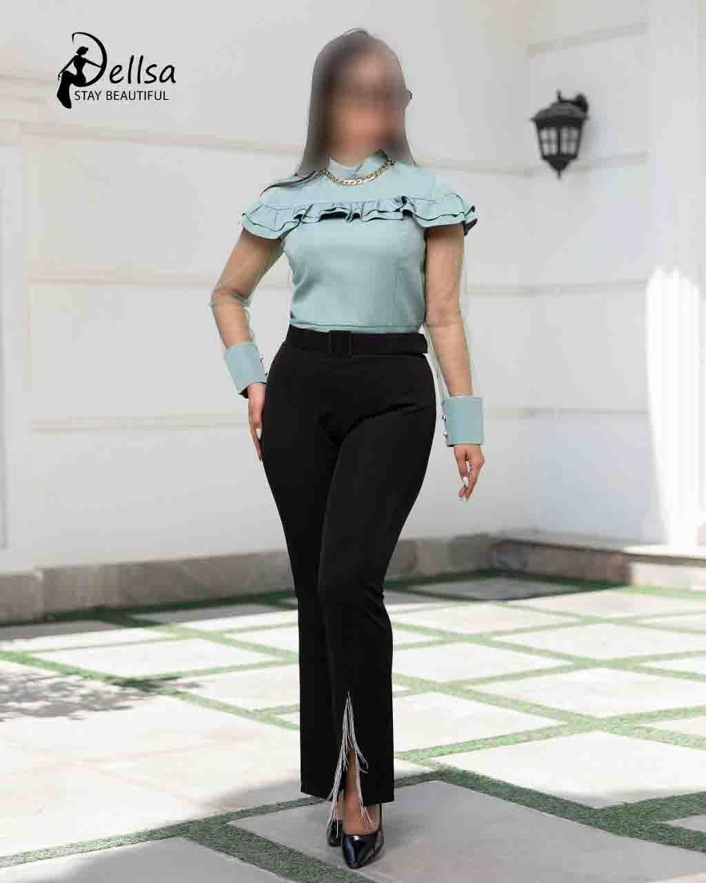  شومیز مجلسی زنانه دلسا 