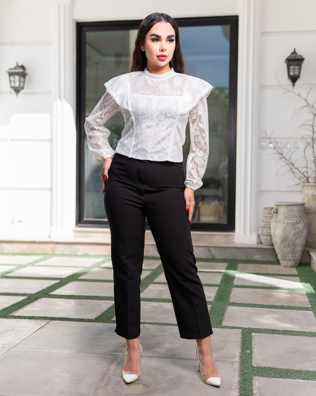 شومیز زنانه گیپوری 