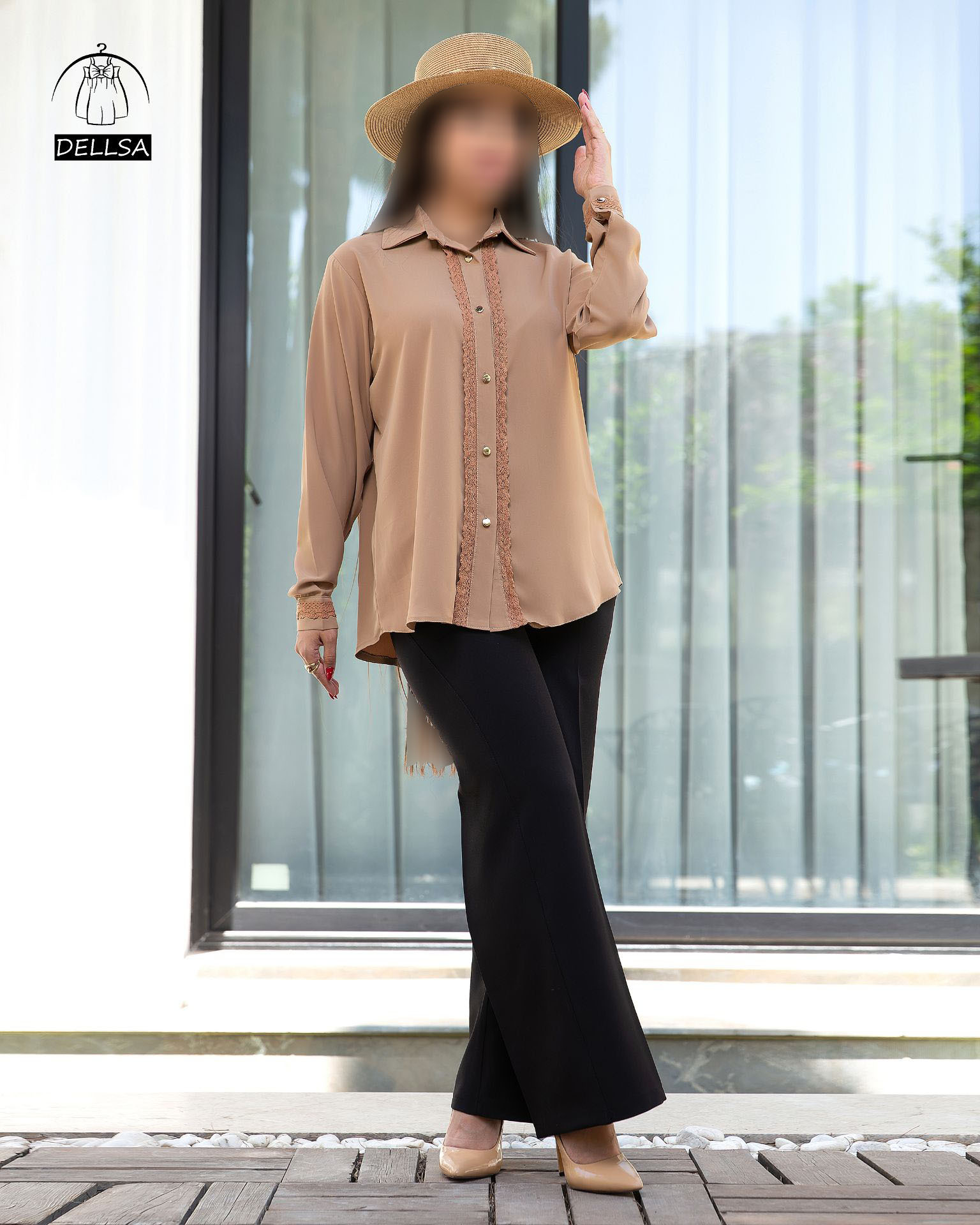  شومیز زنانه بلند 