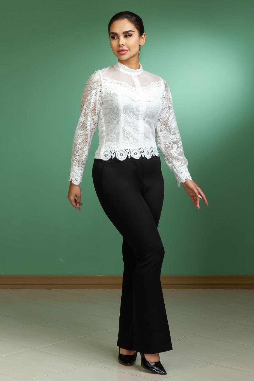  شومیز گیپوری دخترانه 