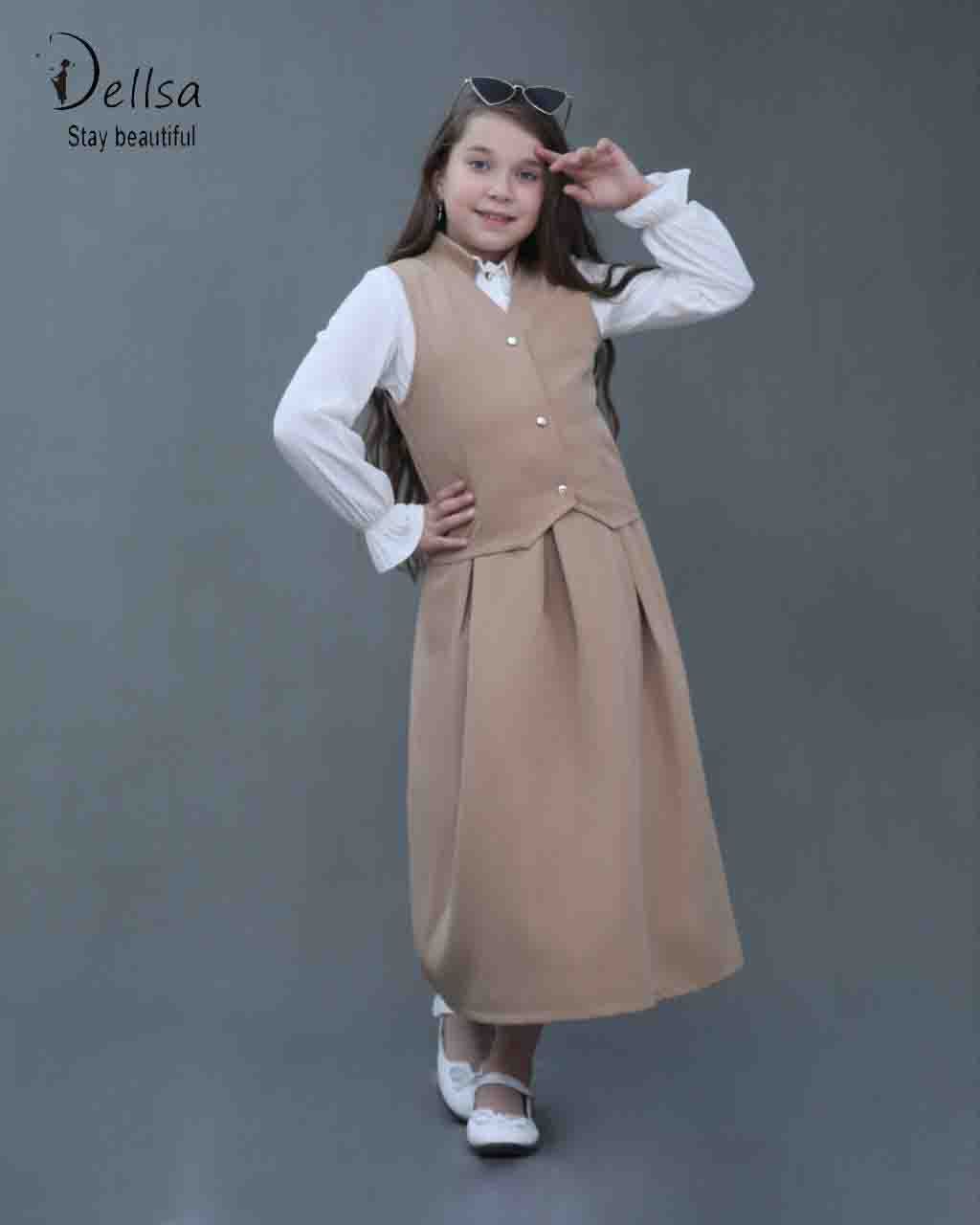  جلیقه دامن بچگانه 