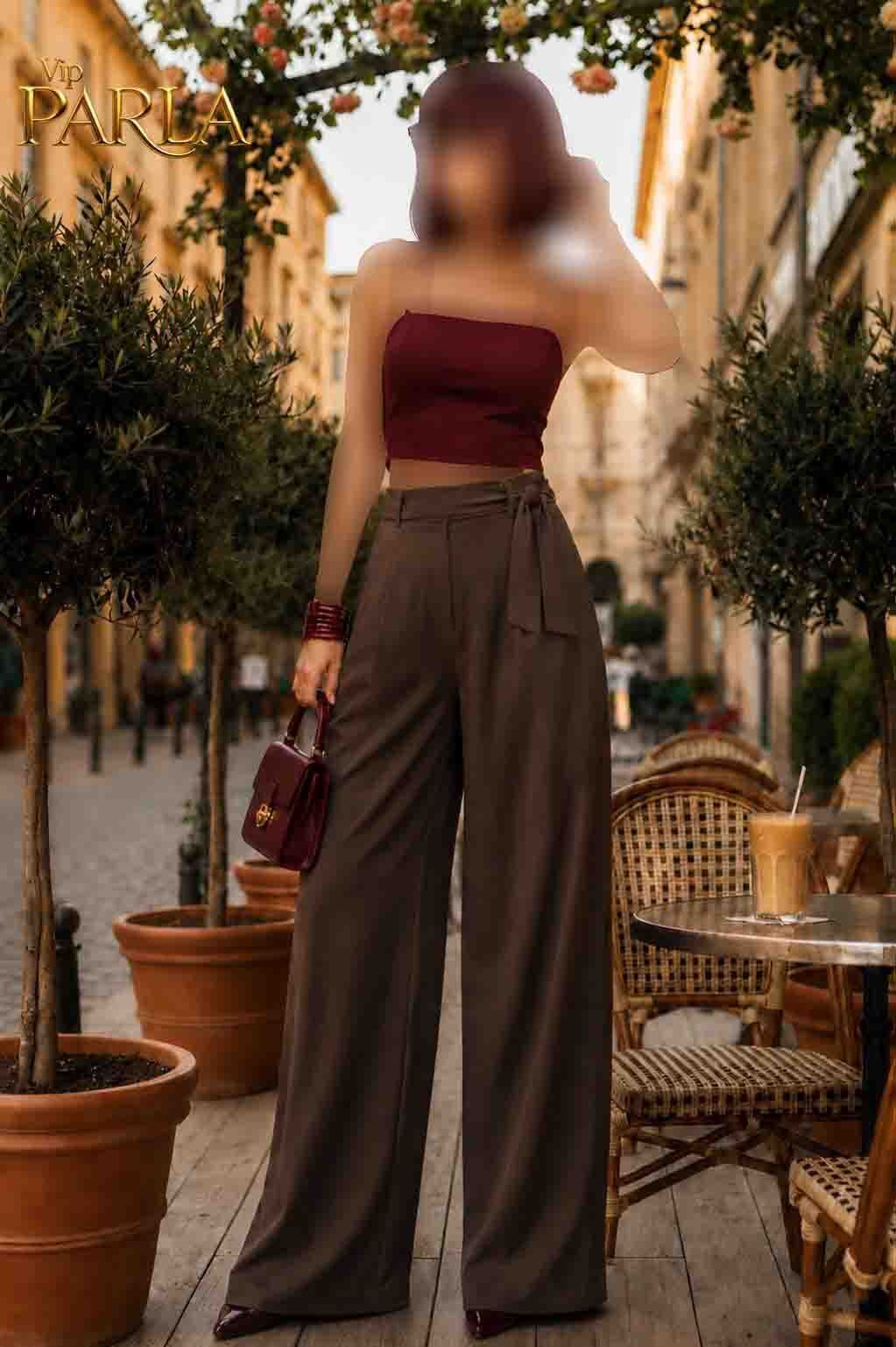  شلوار زنانه بند دار 
