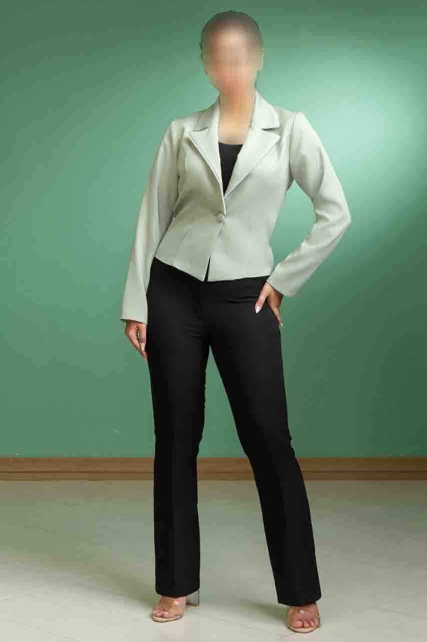  کت زنانه یقه امریکایی 