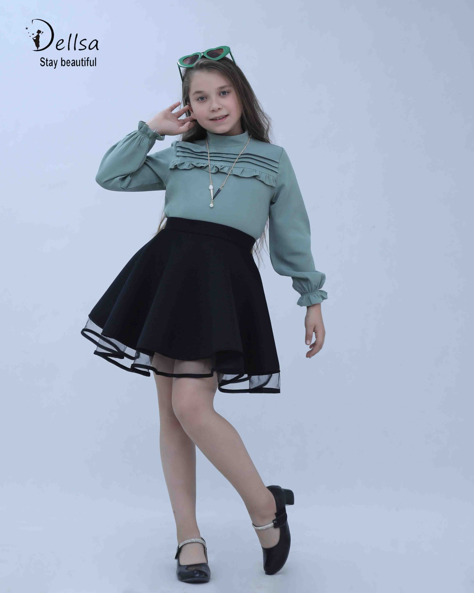  شومیز بچگانه مجلسی 