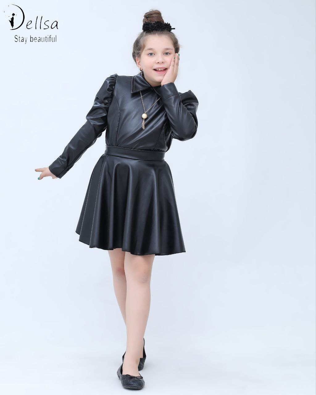  شومیز چرم رگه شکاری 