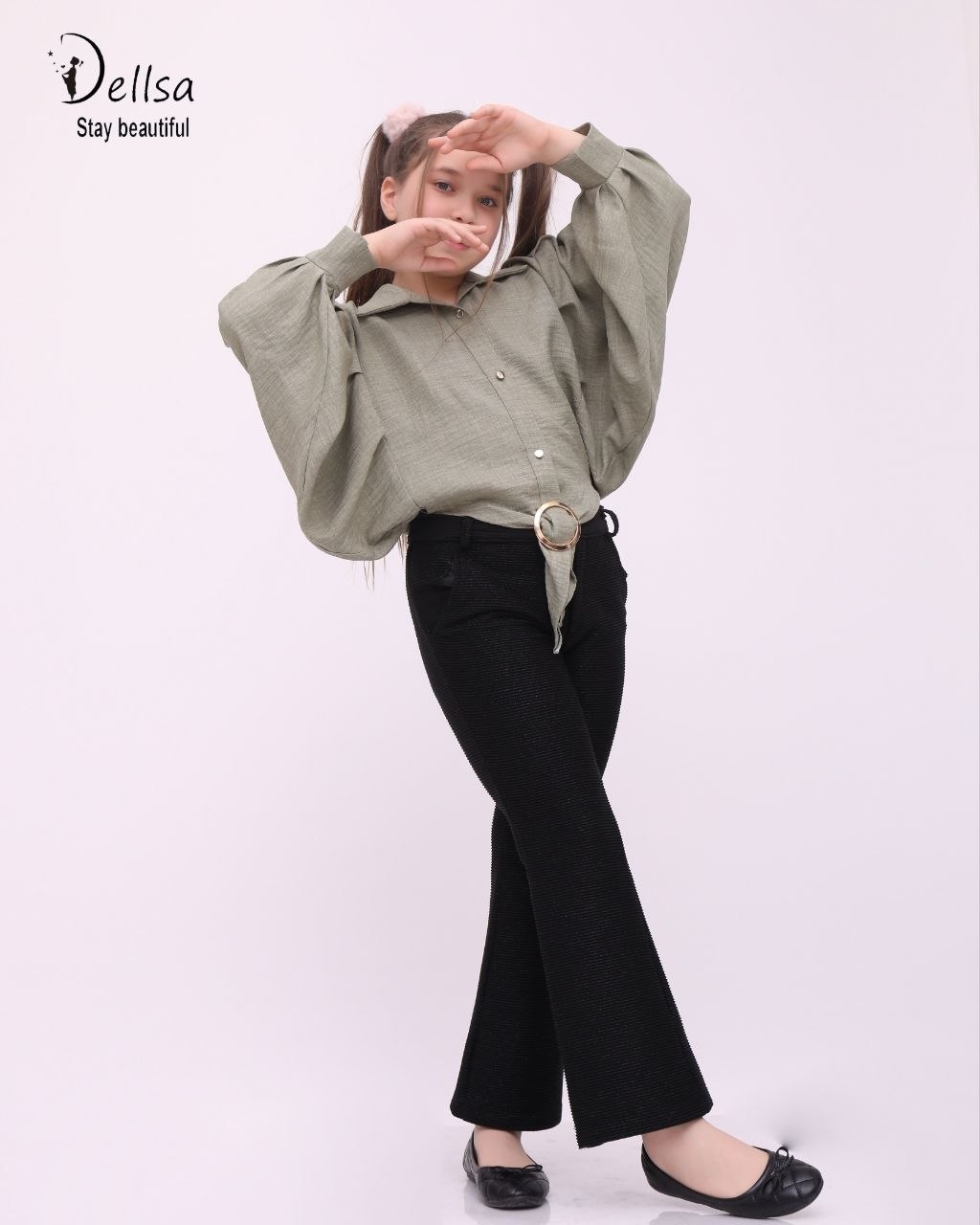  شومیز دخترانه /تولیدی دلسا مشهد 