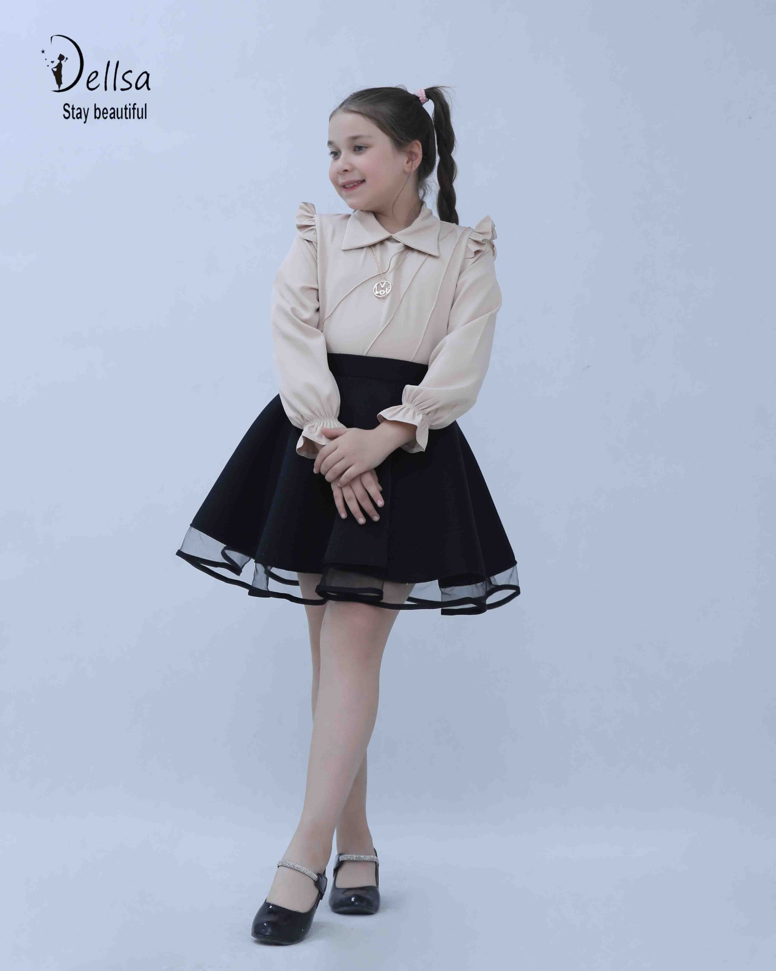  لباس دخترانه پاییزه 