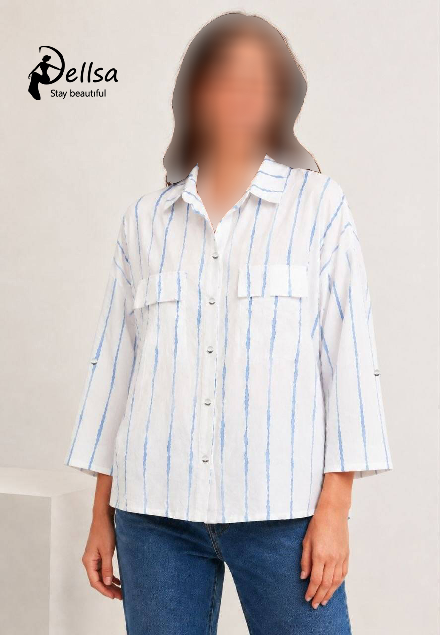  شومیز زنانه باکسی 