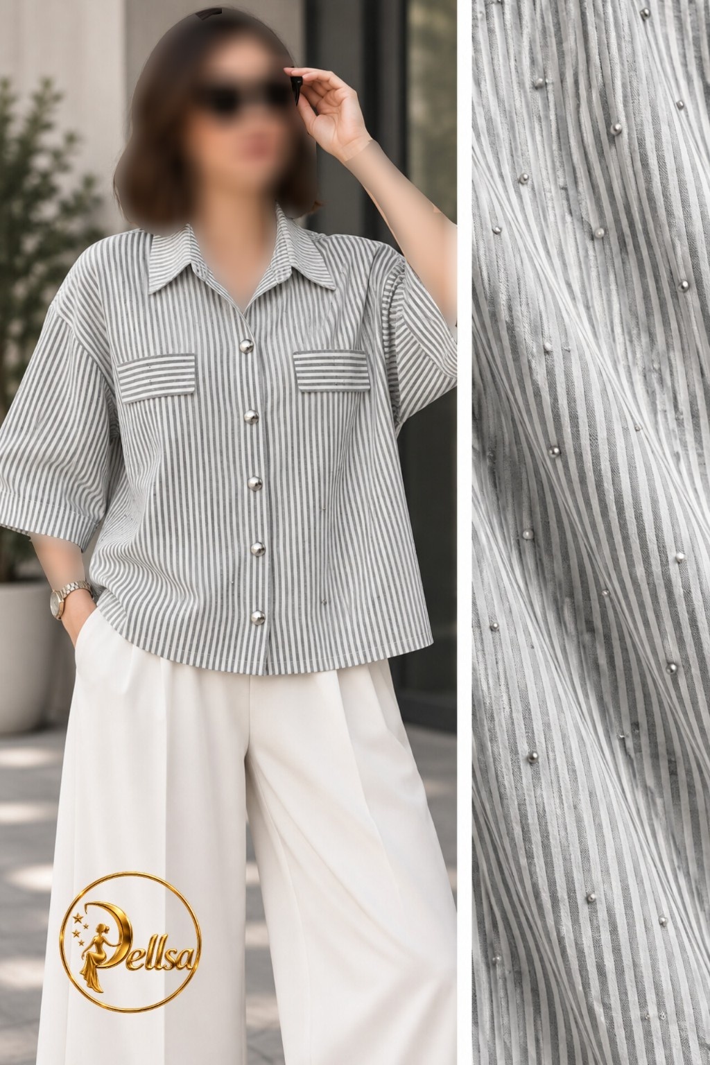  شومیز زنانه بیرونی 
