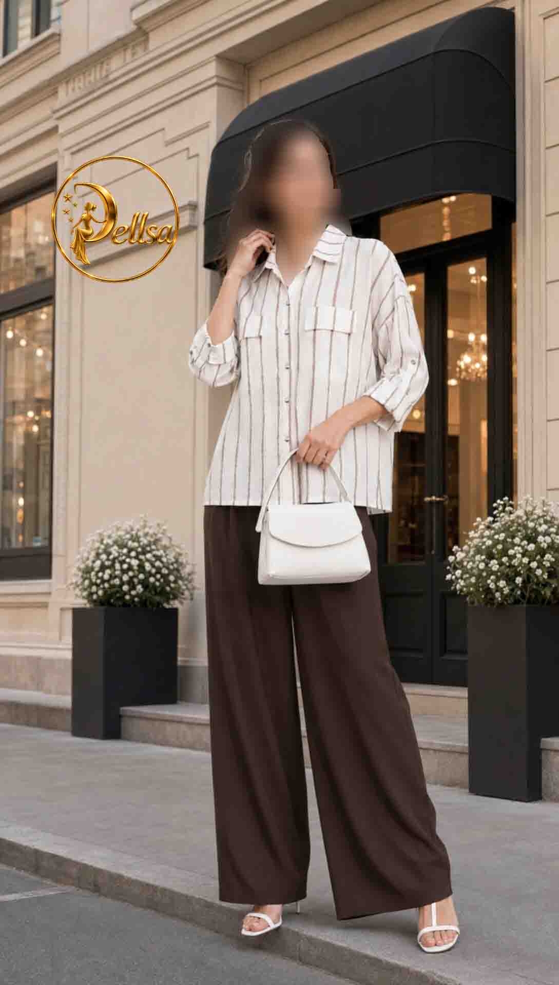  شومیز زنانه باکسی 